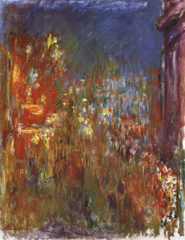 Claude Monet Leicester Square at Night oil painting picture